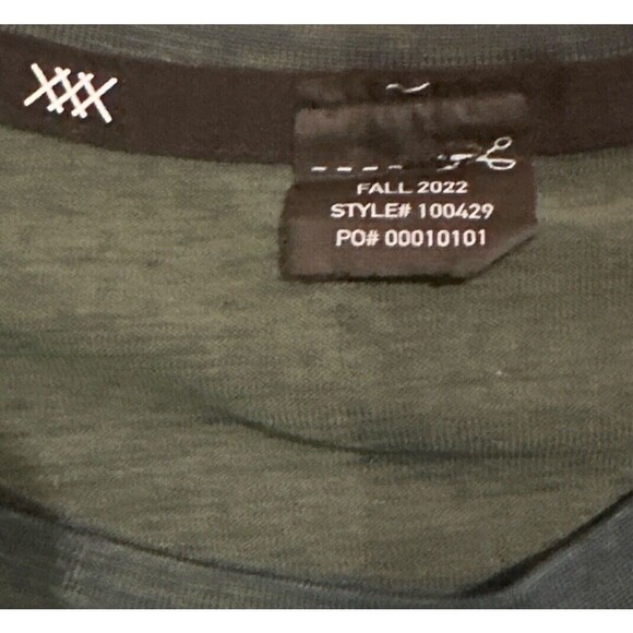 RHONE Men’s‎ Active Shirt Blue Green $78 MSRP See Pics For Size  EUC - Picture 3 of 5